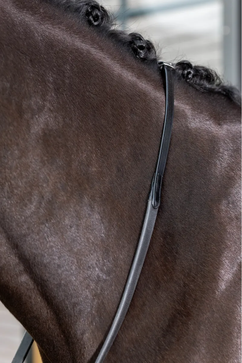 LeMieux Kris Extreme Rubber Reins in Black